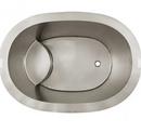 Signature Hardware Stainless Steel 48 x 33-1/2 in. Japanese Soaking Air Tub with Foam 