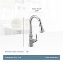 Moen Matte Black Single Handle Pull Down Kitchen Faucet 