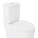 Signature Hardware White Closed Front Toilet 