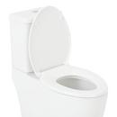 Signature Hardware White Closed Front Toilet 
