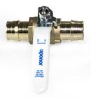 Uponor Brass Pex Brass Commercial Full Port Ball Valve 