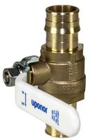 Uponor Brass Pex Brass Commercial Full Port Ball Valve 