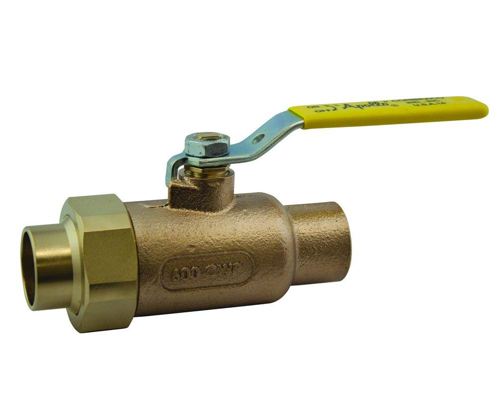 Apollo Valves Bronze Standard Port Union Solder Ball Valve 
