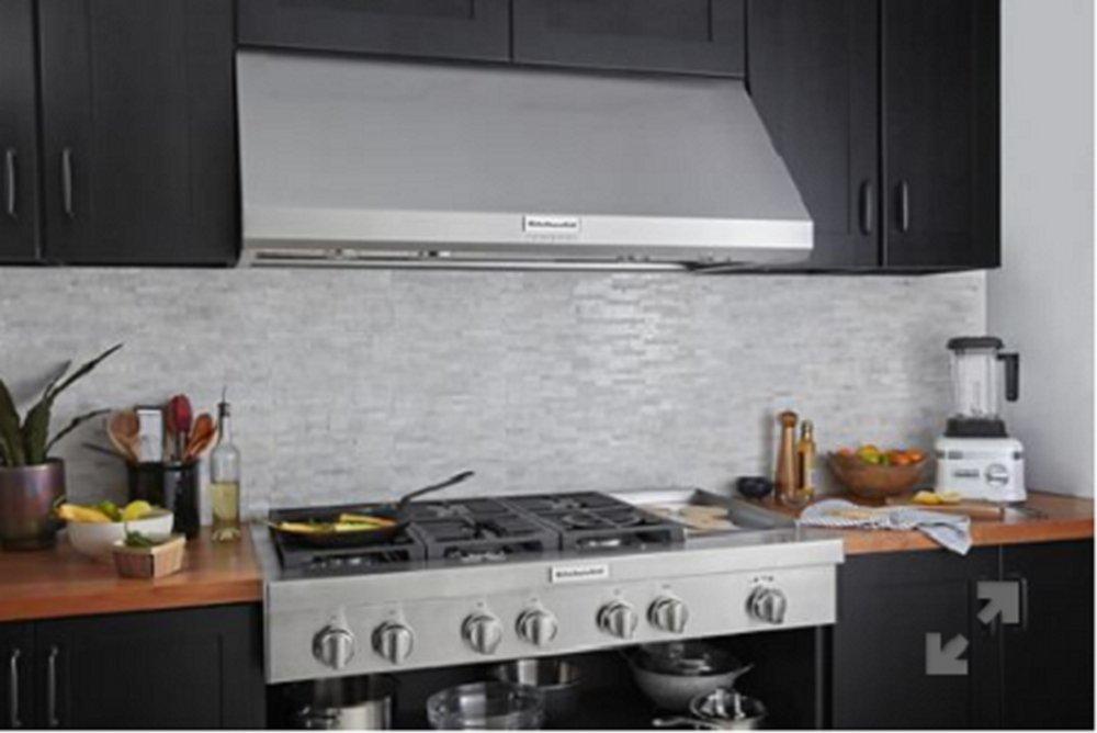 KitchenAid Stainless Steel 48 in. 600 cfm Canopy Round Hood 