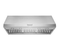 48 in. 600 cfm Canopy Round Hood in Stainless Steel