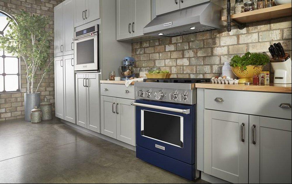 KitchenAid Stainless Steel 30 x 3-1/4 x 10 in. 585 cfm Ducted Hood & Vent 