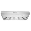 36 in. 585 cfm Under Cabinet Rectangular Ducted Hood in Stainless Steel