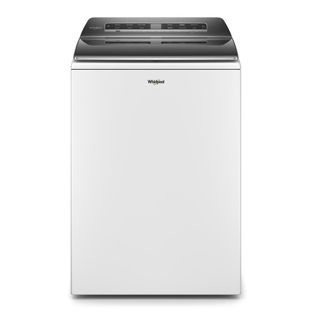 Whirlpool White 27-1/4 in. 5.2 - 5.3 cu. ft. Top Load Washer with 2 in 1 Removable Agitator 