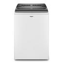 Whirlpool White 27-1/4 in. 5.2 - 5.3 cu. ft. Top Load Washer with 2 in 1 Removable Agitator 