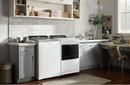 Whirlpool White 27 x 29-7/8 in. 120/240V 7.4 cu. ft. Electric Smart Home Enable Front Load Dryer 
