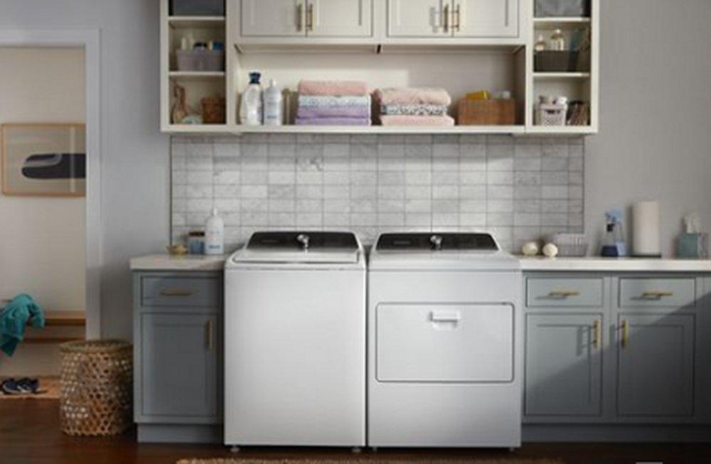 Whirlpool White 27-3/4 in. 12-Cycle Top Load Washer in White 