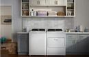 Whirlpool White 29 x 28-3/8 in. 120/240V 7 cu. ft. Electric Top Load Dryer 