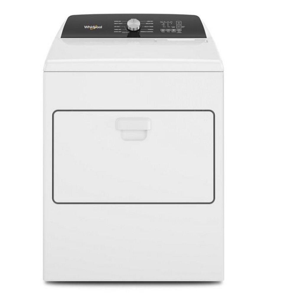 Whirlpool White 29 x 28-3/8 in. 120/240V 7 cu. ft. Electric Top Load Dryer 