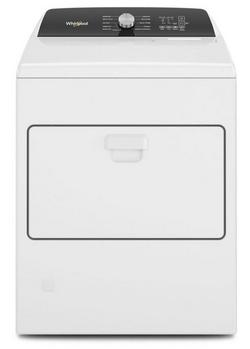 29 x 28-3/8 in. 120V 7 cu. ft. Gas Dryer in White