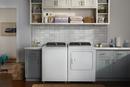 Whirlpool White 29 x 28-3/8 in. 120/240V 7 cu. ft. Electric Front Load Dryer 