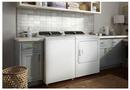 KitchenAid White 7 cu. ft. 29 x 28-3/8 in. 120V Gas Front Load Dryer 