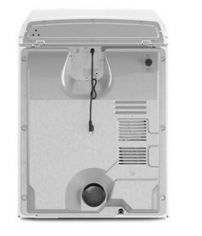 KitchenAid White 7 cu. ft. 29 x 28-3/8 in. 120V Gas Front Load Dryer 