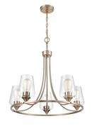 Millennium Lighting Modern Gold 5-Light Chandelier Ceiling Light 