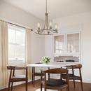 Millennium Lighting Modern Gold 5-Light Chandelier Ceiling Light 