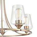 Millennium Lighting Modern Gold 5-Light Chandelier Ceiling Light 