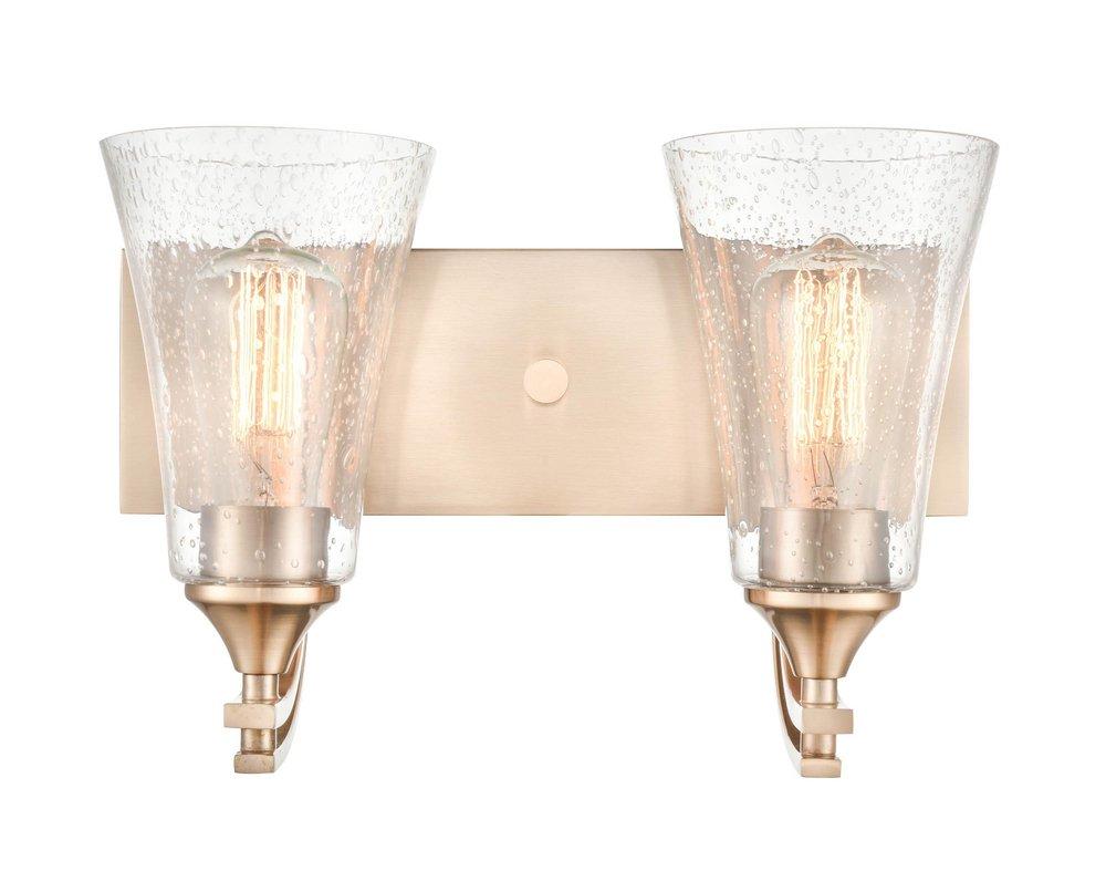Millennium Lighting Modern Gold 2-Light Vanity Fixture 