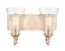 Millennium Lighting Modern Gold 2-Light Vanity Fixture 