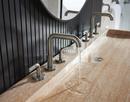 Brizo Brilliance Luxe Steel Widespread Bathroom Faucet Wire Lever Handle Kit 
