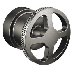 Pressure Balance Valve Trim Handle Kit - Wheel in Brilliance® Luxe Steel®