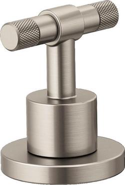 Widespread Bathroom Faucet T-Lever Handle Kit in Luxe Nickel