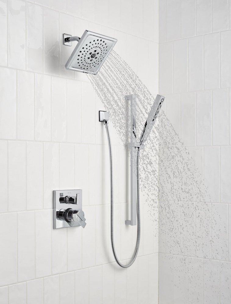 Delta Faucet Lumicoat® Chrome Multi Function Showerhead 