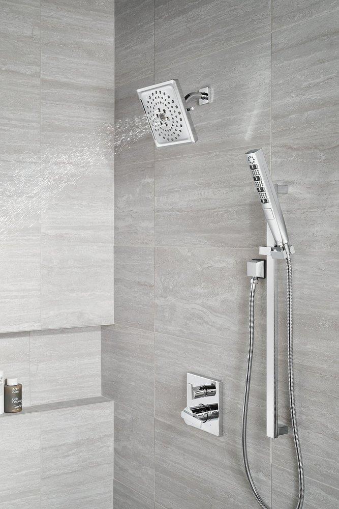 Delta Faucet Lumicoat® Chrome Multi Function Showerhead 