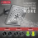 Delta Faucet Lumicoat Chrome Multi Function Showerhead 