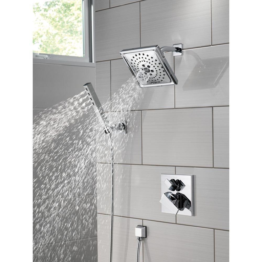 H2Okinetic&reg; Single-Setting Adjustable Wall Mount Hand Shower in Lumicoat&reg; Chrome 