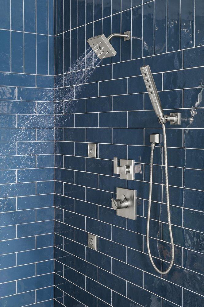 Delta Faucet Lumicoat&reg; Stainless 1/2 in. FNPT x MNPSM Brass Elbow 