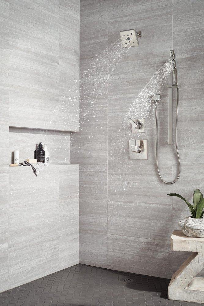 Delta Faucet Lumicoat&reg; Stainless 1/2 in. FNPT x MNPSM Brass Elbow 