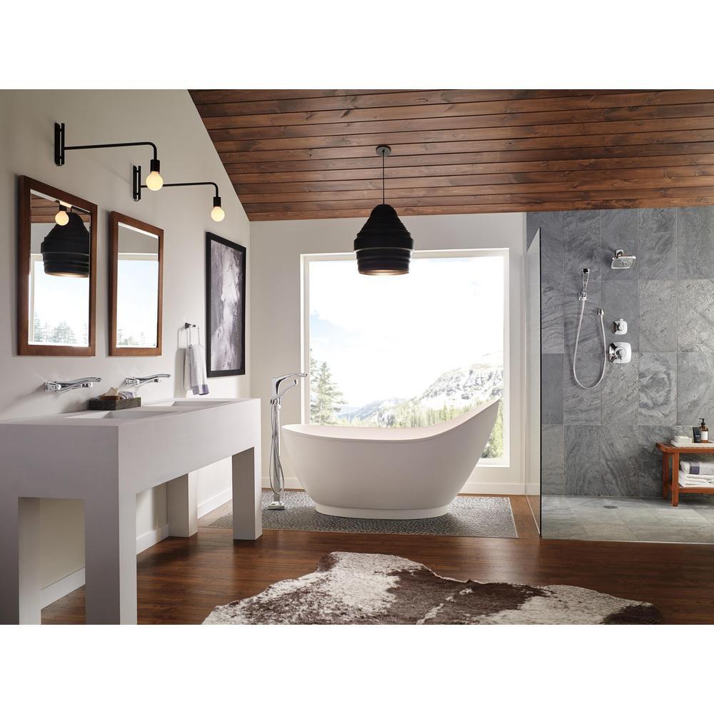 Delta Faucet Lumicoat&reg; Stainless 1/2 in. FNPT x MNPSM Brass Elbow 