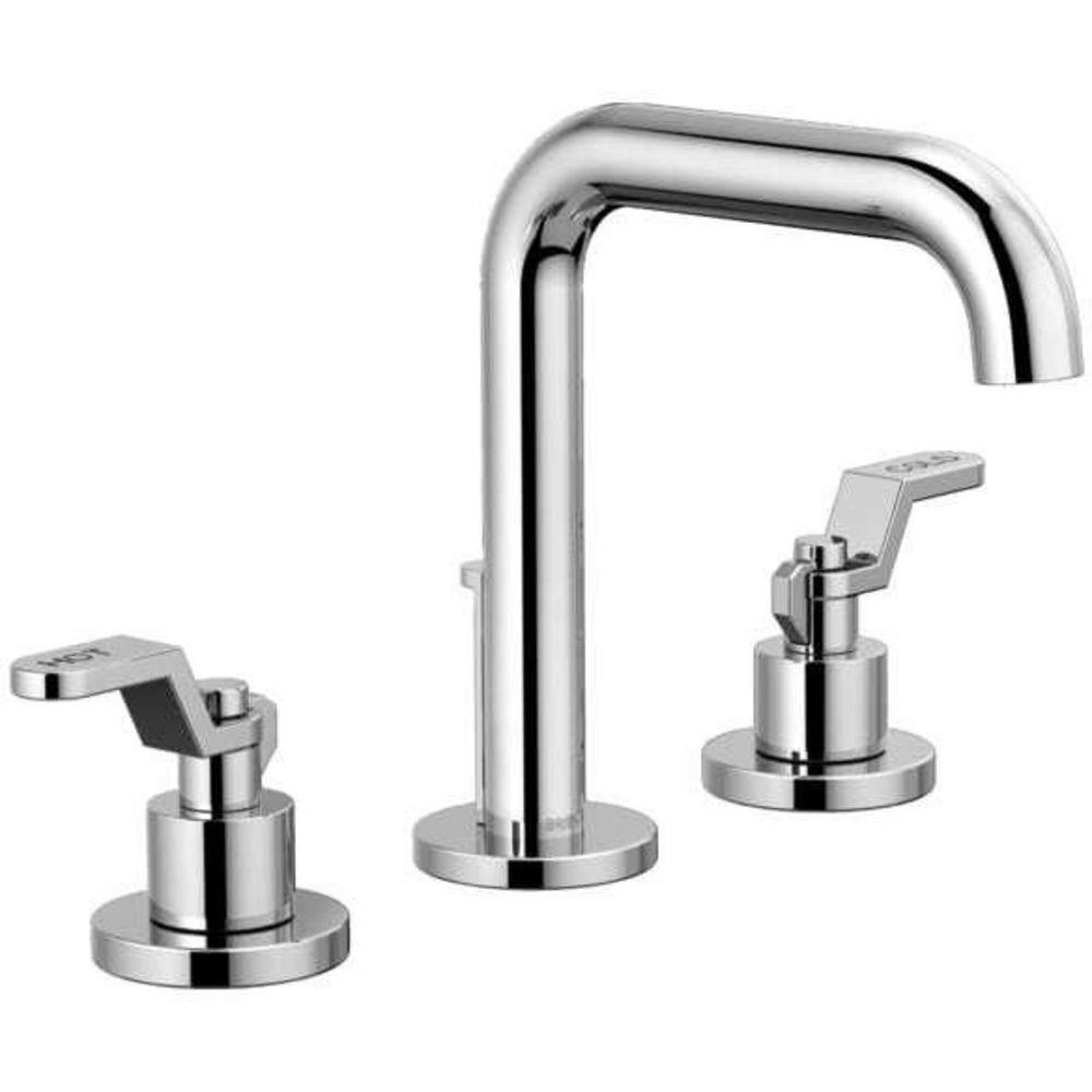 Brizo Polished Chrome Widespread Bathroom Sink Faucet 