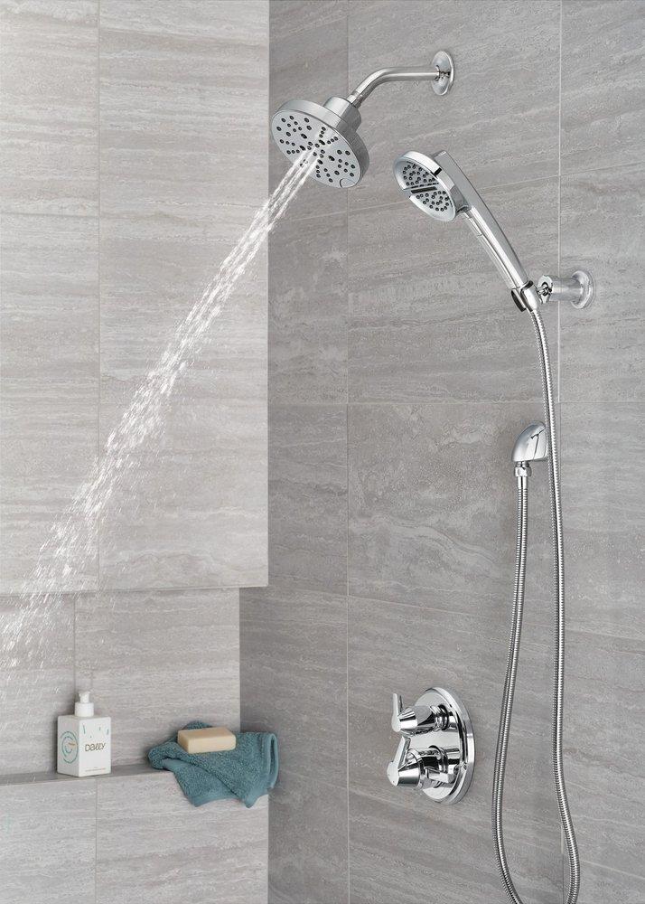 Delta Faucet Lumicoat&trade; Chrome 2-1/2 in. Brass Shower Flange 
