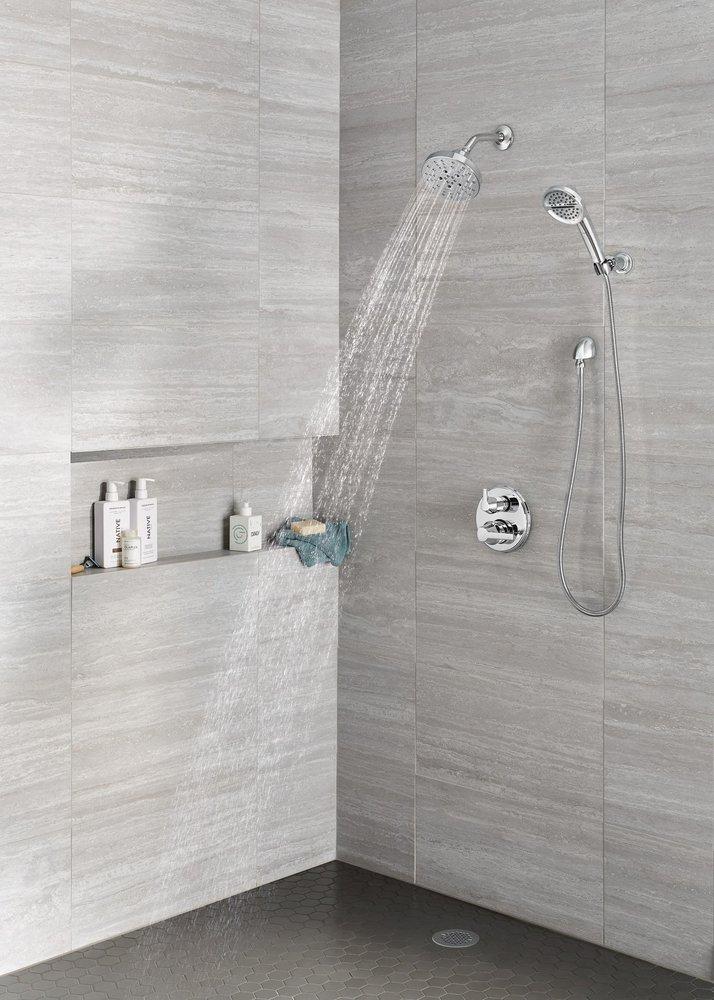Delta Faucet Lumicoat&trade; Chrome 2-1/2 in. Brass Shower Flange 