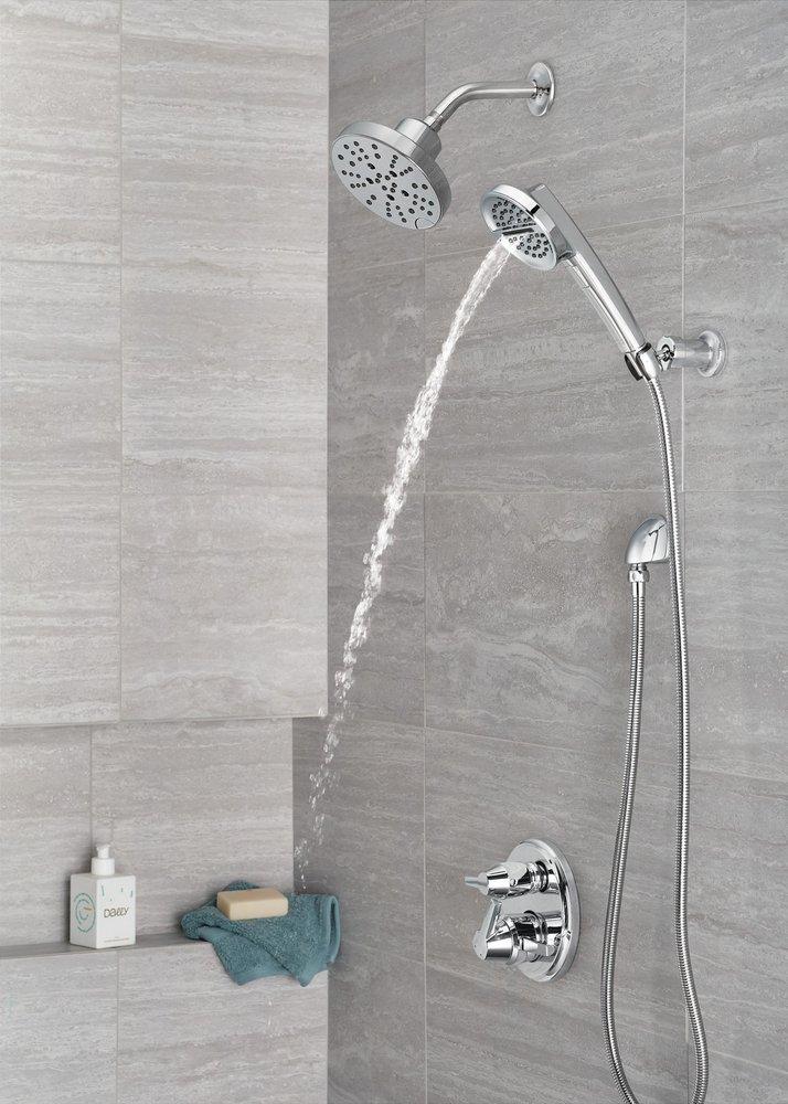 Delta Faucet Lumicoat Chrome 2-1/2 in. Brass Flange 
