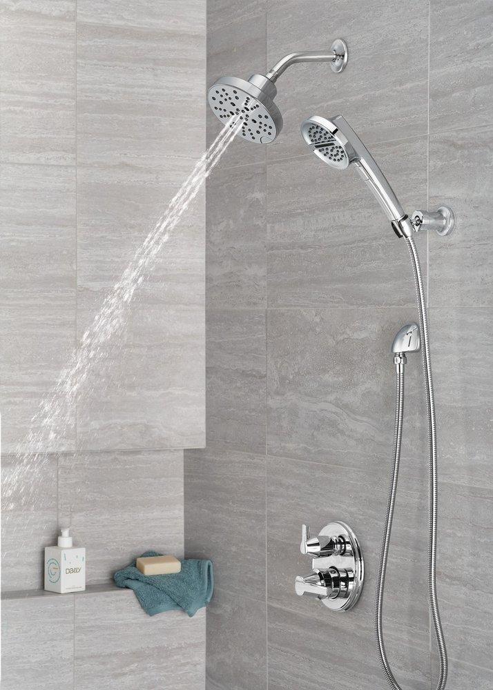 Delta Faucet Lumicoat Chrome 2-1/2 in. Brass Flange 