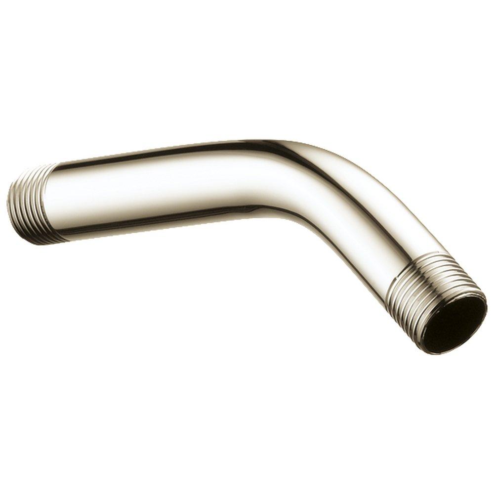 Delta Faucet Lumicoat&trade; Polished Nickel 1/2 in. MIPS Brass Shower Arm 