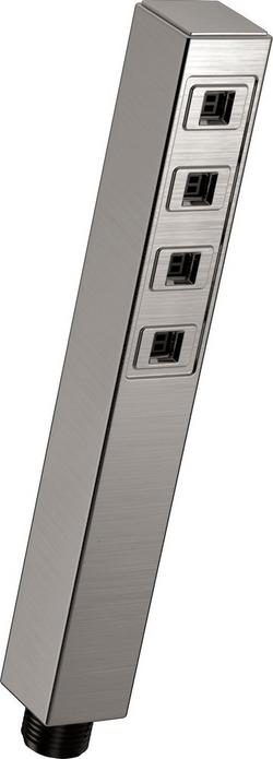 Single Function Hand Shower in Lumicoat&reg; Stainless (Shower Hose Sold Separately)