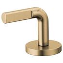 Widespread Bathroom Faucet Wire Lever Handle Kit in Luxe Gold