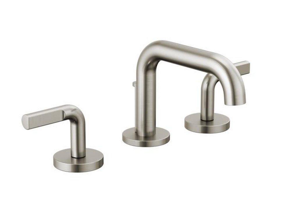 Two Handle Widespread Bathroom Sink Faucet in Brilliance&reg; Luxe Nickel&reg; 