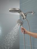 Delta Faucet Lumicoat Stainless Multi Function Showerhead 