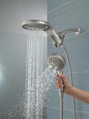 Delta Faucet Lumicoat Stainless Multi Function Showerhead 
