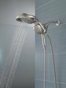 Delta Faucet Lumicoat Stainless Multi Function Showerhead 