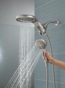 Delta Faucet Lumicoat Stainless Multi Function Showerhead 