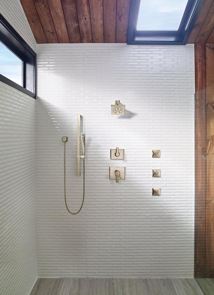 Delta Faucet Lumicoat&trade; Polished Nickel 1/2 in. FNPT x MNPSM Brass Elbow 